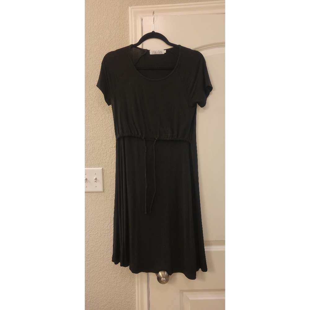 Latched Mama drawstring tee nursing dress